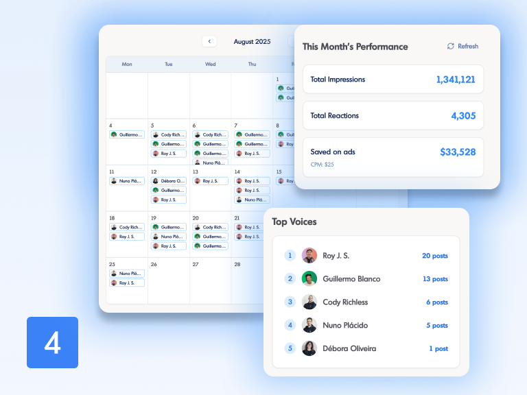 Publish your content
