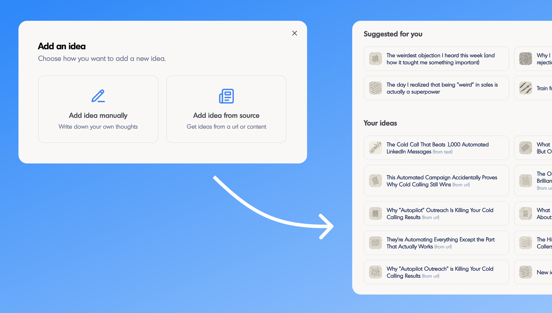 Input your content idea
