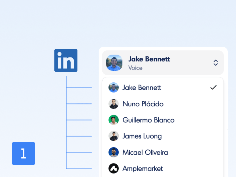 Connect your LinkedIn profile